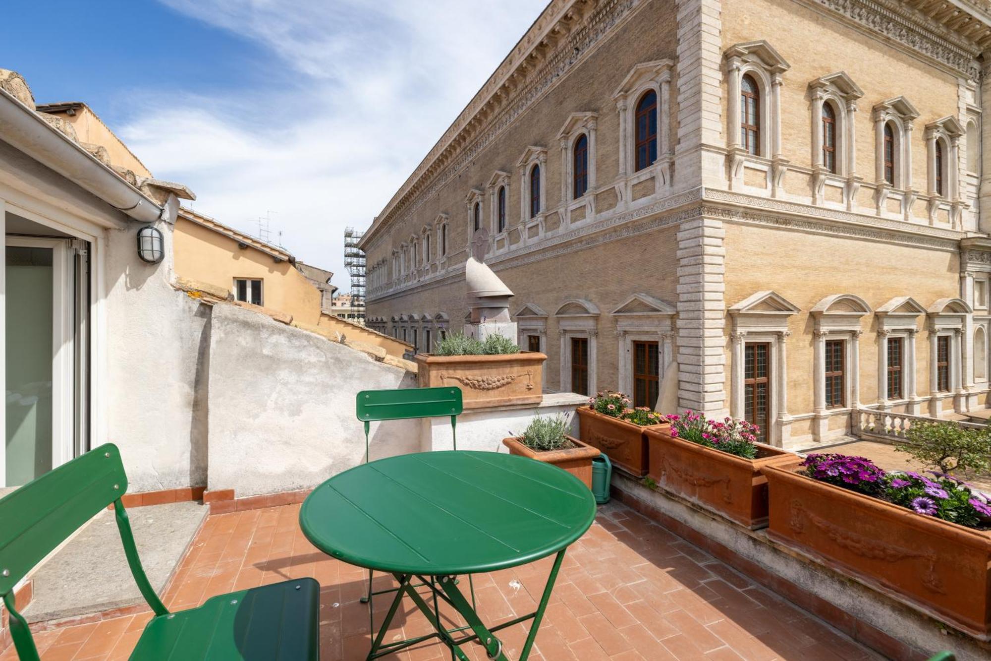 Apartament Farnesi Terrace Penthouse Rzym Zewnętrze zdjęcie