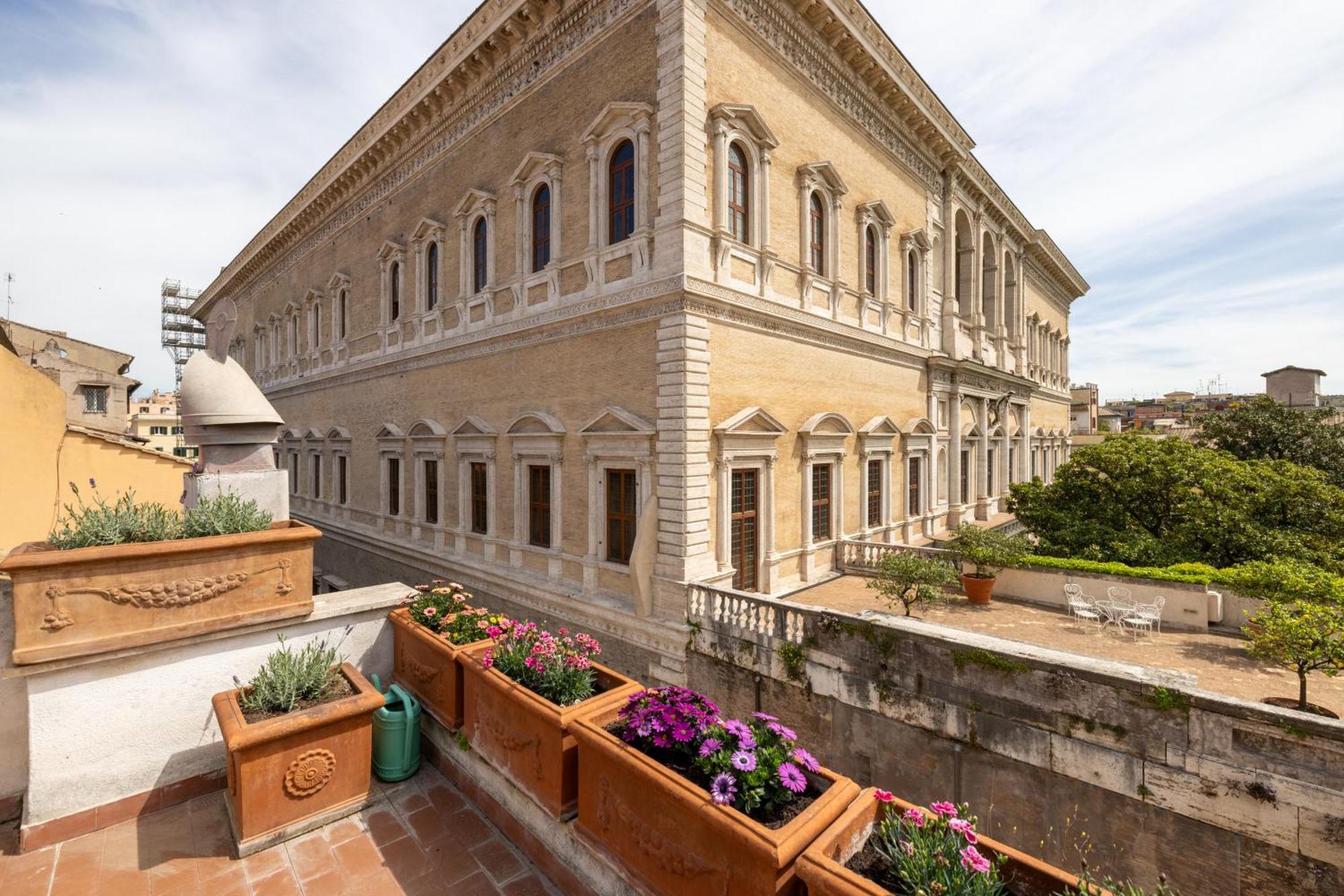 Apartament Farnesi Terrace Penthouse Rzym Zewnętrze zdjęcie